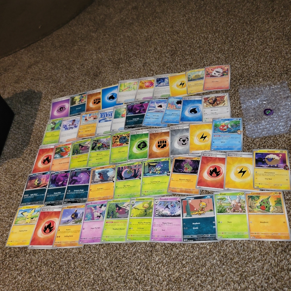Pokemon Trading 60 card bulk Set #98 - Picture 4 of 9